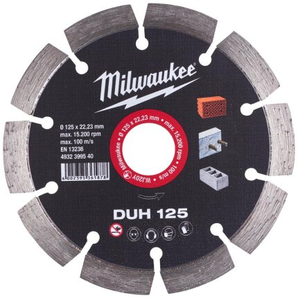 Diamantskæreskive DUH 125×2,3mm