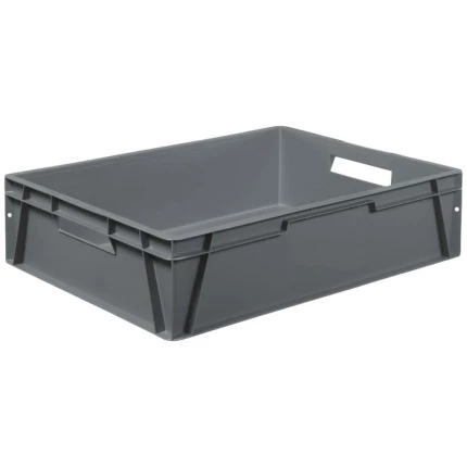 Arca 6489 transportkasse Euro grå 800×600mm 80 ltr