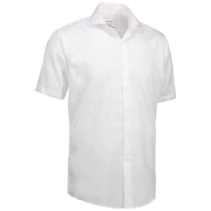 Business-skjorte twill k/æ modern fit sort 5XL