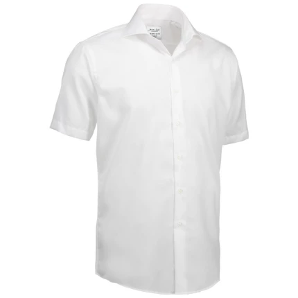 Business-skjorte twill k/æ modern fit sort 5XL