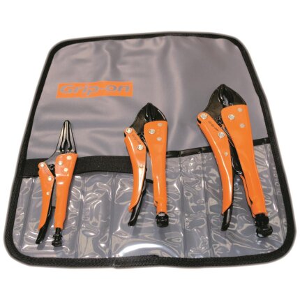 Grip-on låsetangsæt 3 stk. basis