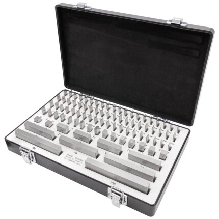 Måleklodser DIN EN ISO 3650 kl.2, sæt 87 stk