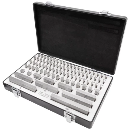 Måleklodser DIN EN ISO 3650 kl.2, sæt 87 stk