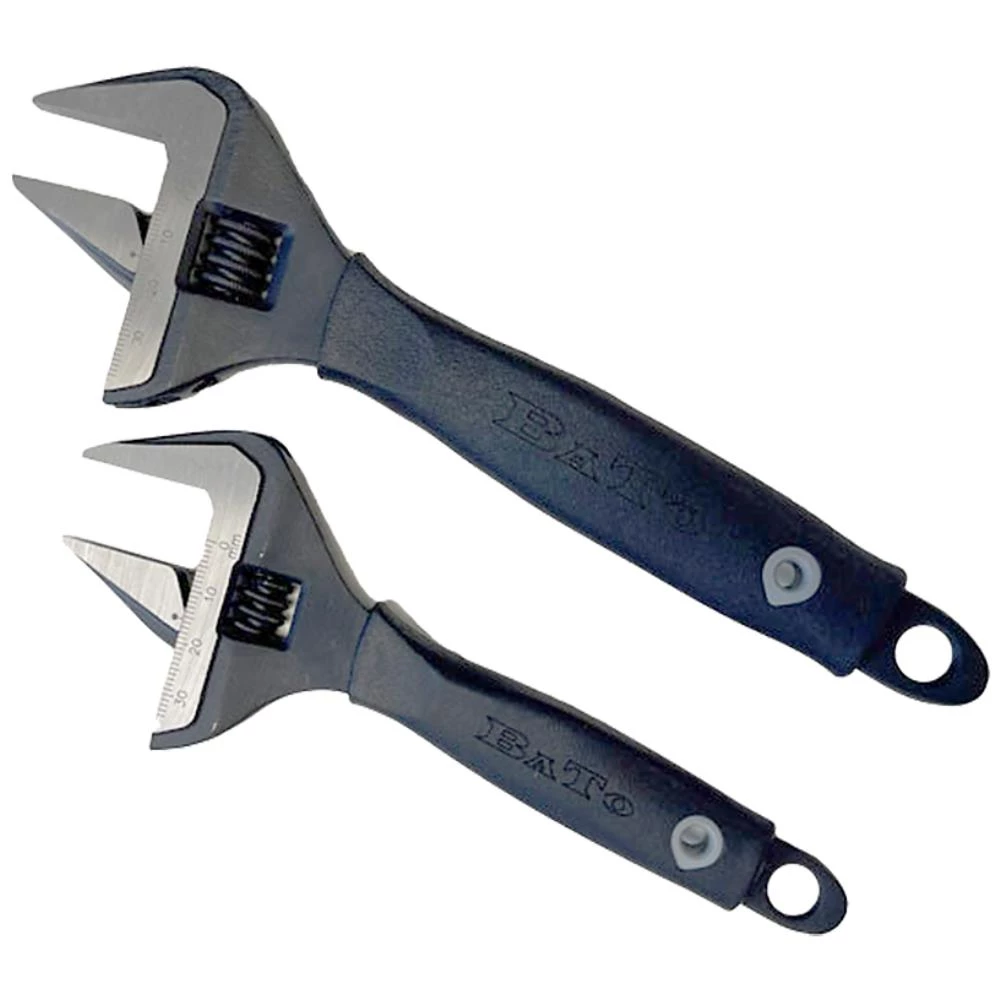 Skiftenøgler m/softgrip, 6″/150mm + 8″/200mm, 2stk Skiftenøgler m/softgrip, 6″/150mm + 8″/200mm, 2stk