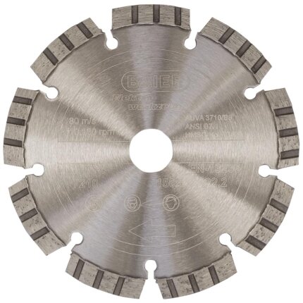 Baier Laser Turbo diamantskæreskive