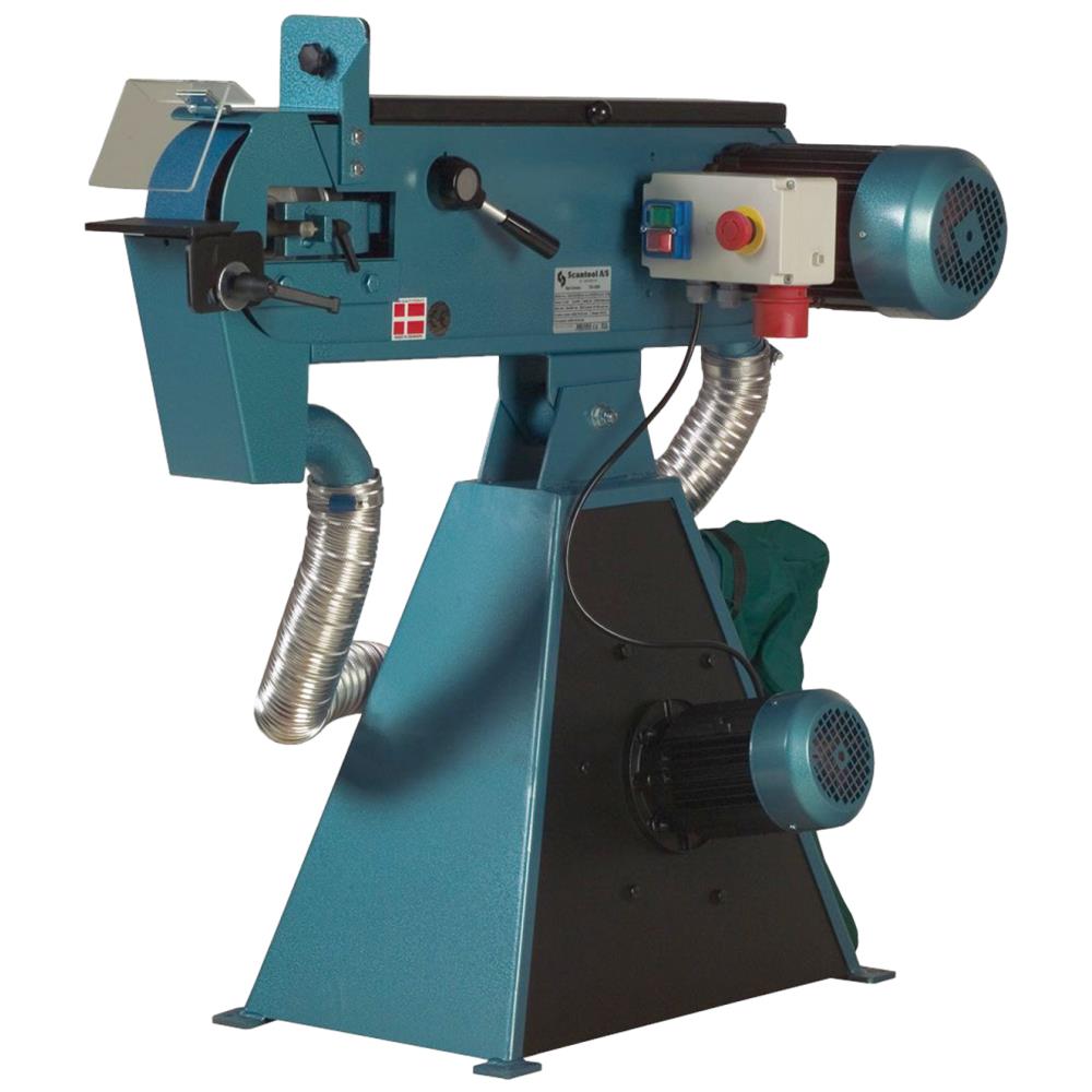 Båndsliber m/sug 4,8hk 75X-2000 Båndsliber m/sug 4,8hk 75X-2000