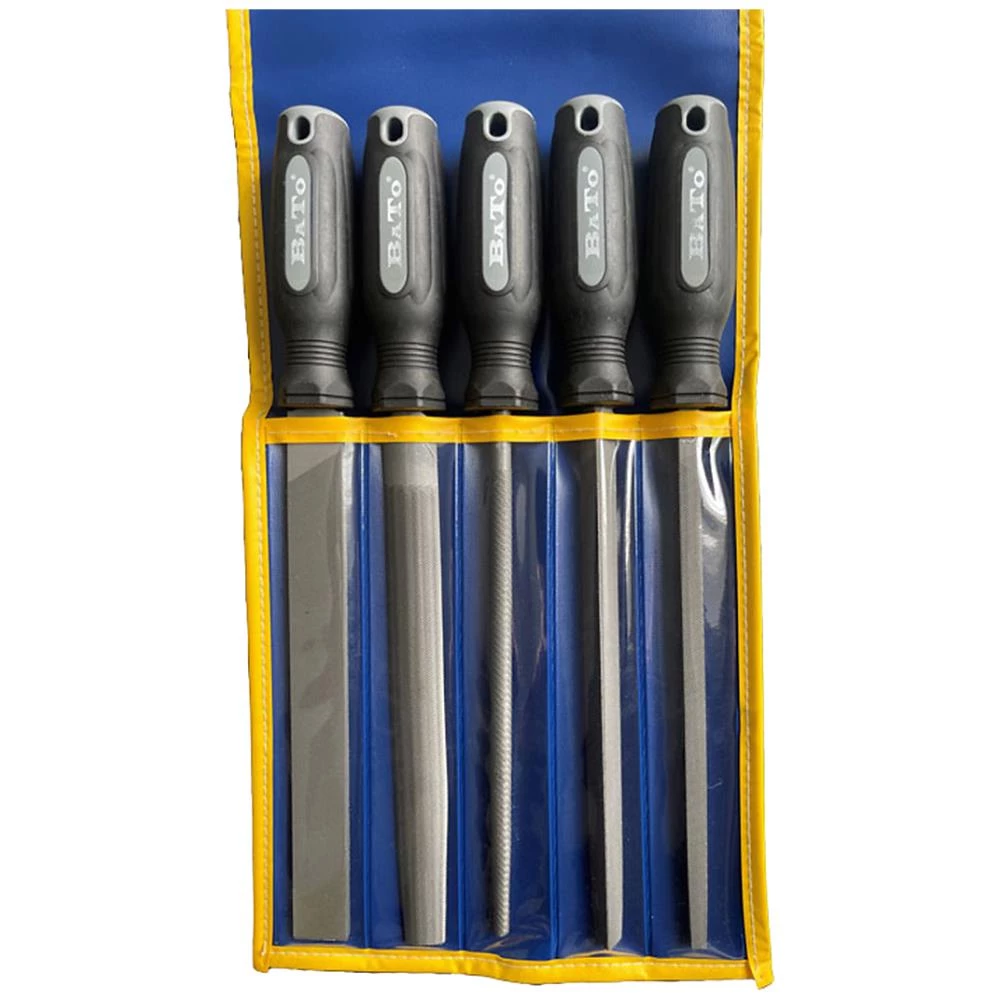 Filesæt rund-fladrund-flad-firkant-trekant 5stk Filesæt rund-fladrund-flad-firkant-trekant 5stk