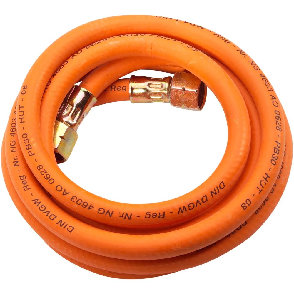 Gasslange CFH VS758 20 bar 2×3/8″ LH 2 mtr Gasslange CFH VS758 20 bar 2×3/8″ LH 2 mtr