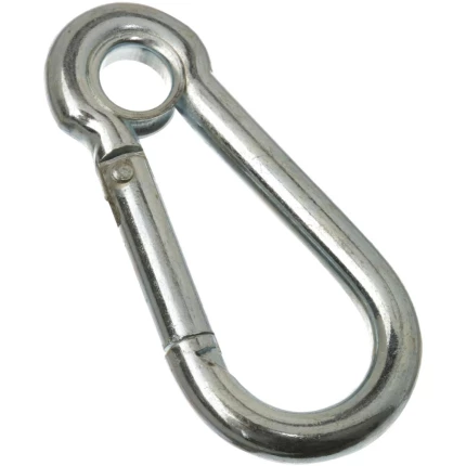 Karabinhage m/rundkovs galv.10×100mm