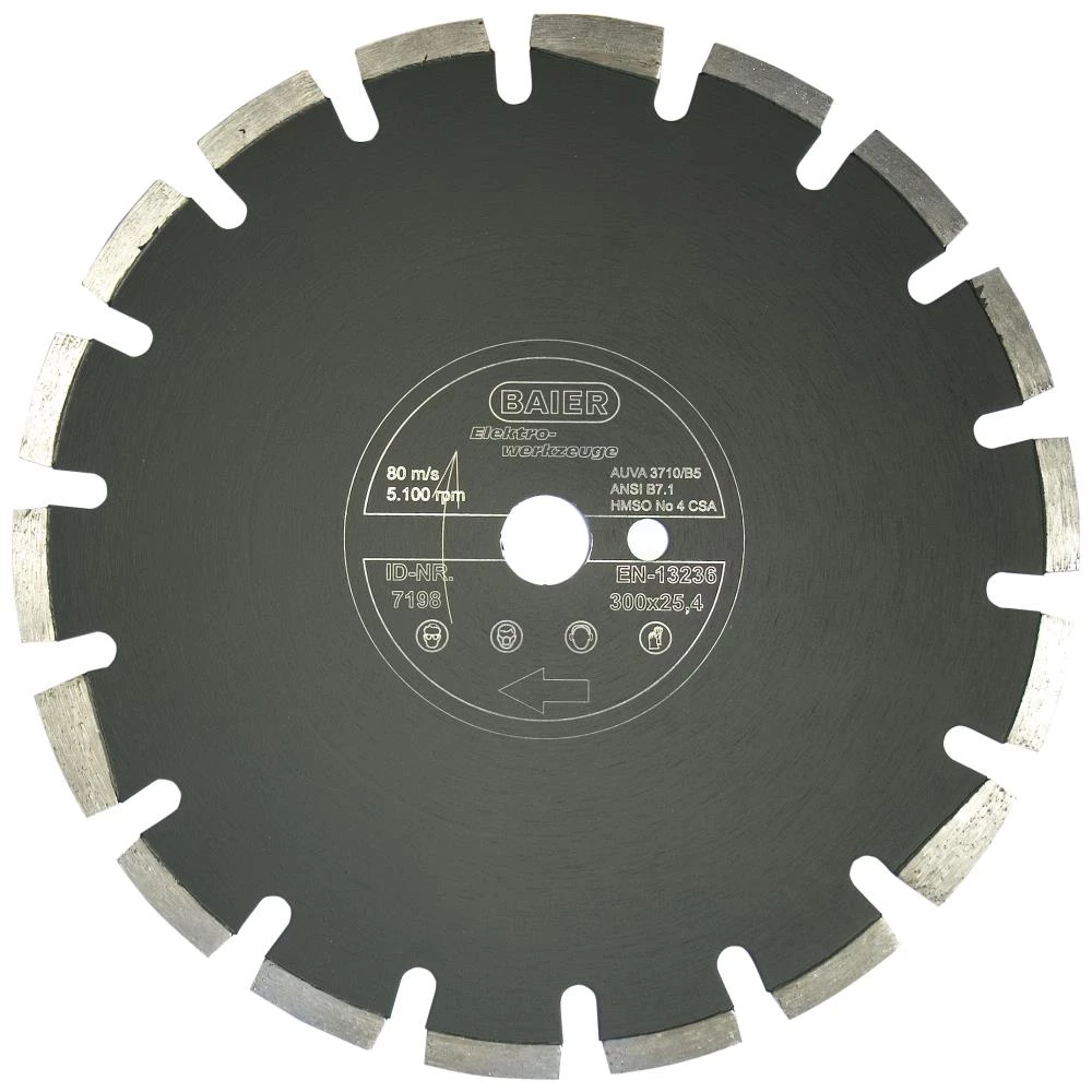 Baier Asfalt Premium diamantskæreskive Baier Asfalt Premium diamantskæreskive