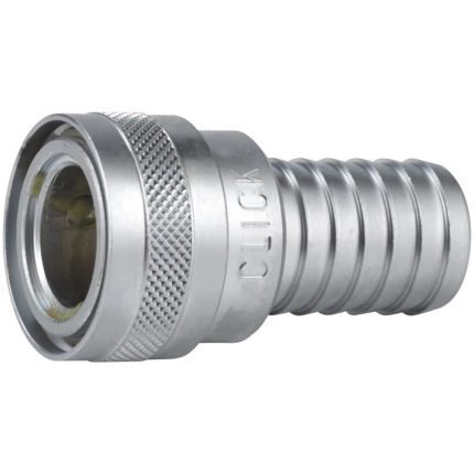 CLICK 1/2″ koblingshus m/3/4″ sl.sp+sb.