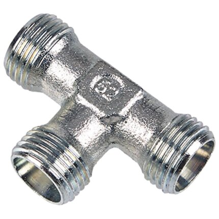 Hydraulisk T-samler t/rør K100 L reduktion