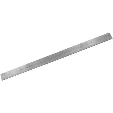 Målestav DIN866 form B 500×25×5mm