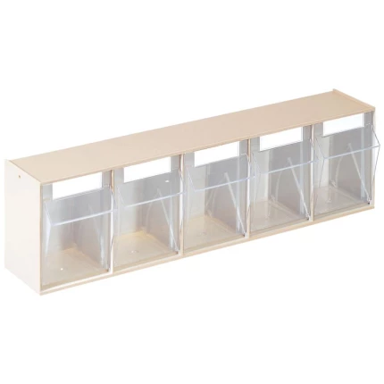 WEZ tiltboks 600×110×164mm, 5 rum, beige