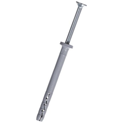 Expandet sømplug cylindrisk krave