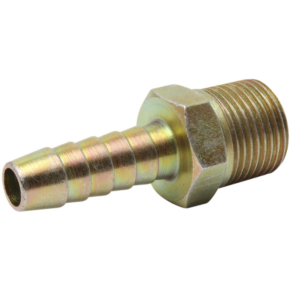 Slangestuds 1/4″ udv. gevind × 5/16″ 8 mm Slangestuds 1/4″ udv. gevind × 5/16″ 8 mm