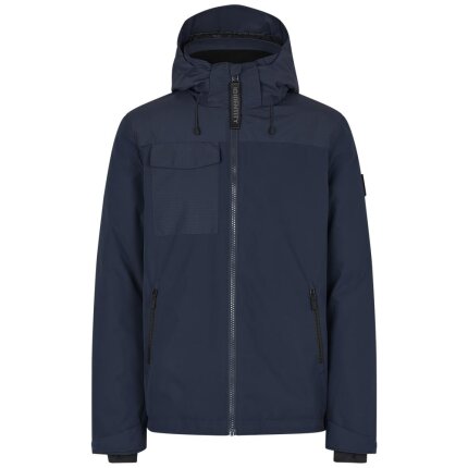 Vinterjakke m/hætte vandafvisende 0842