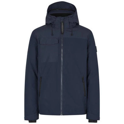 Vinterjakke m/hætte vandafvisende 0842