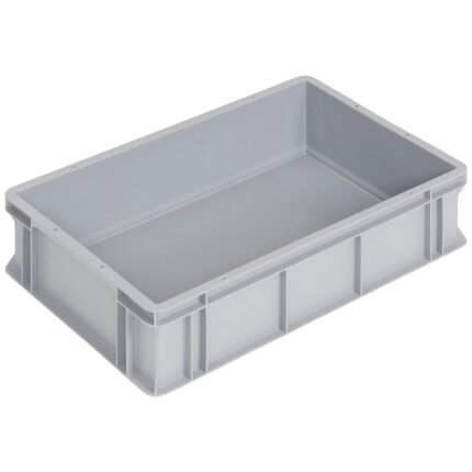 WEZ LogiLine eurokasse fb grå 600×400×145mm 28ltr