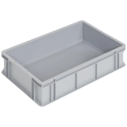 WEZ LogiLine eurokasse fb grå 600×400×145mm 28ltr