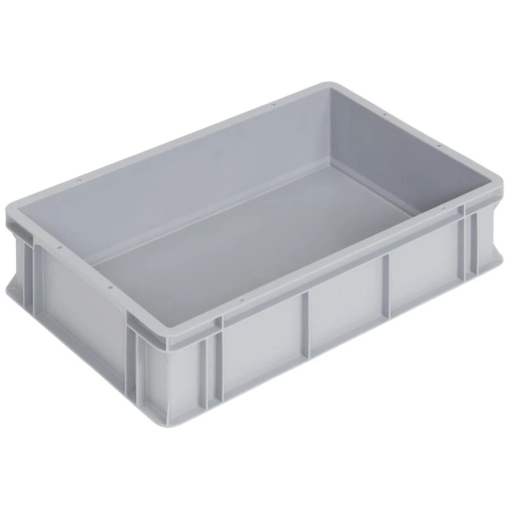 WEZ LogiLine eurokasse fb grå 600×400×145mm 28ltr WEZ LogiLine eurokasse fb grå 600×400×145mm 28ltr