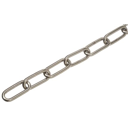 Langleddet kæde DIN763 A4 10mm