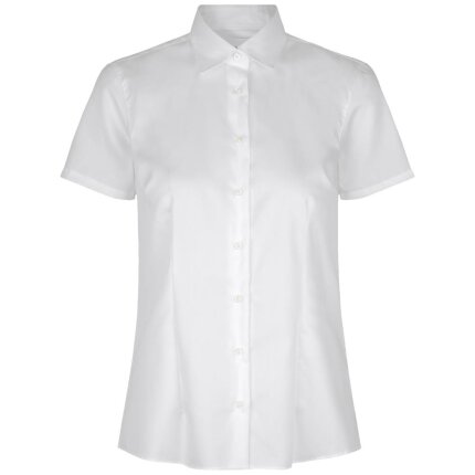 Business-skjorte twill dame k/æ mod.fit