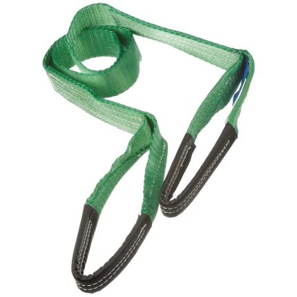 Båndstrop polyester grøn 2T 10m