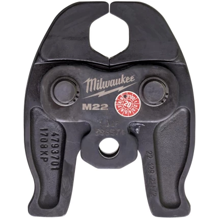 Presstang f/M12 press-maskiner, M-profil, 22 mm