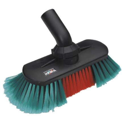 Autobørste m/vandgennemløb, 250 mm, blød/spaltet