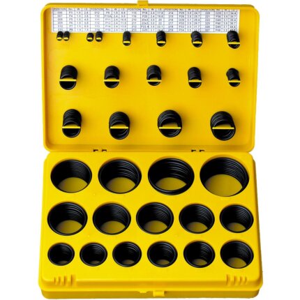 Sortiment O-ringe i mm-mål