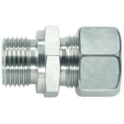 Hydr. lige indskruning 0225X9215LR rustfri 15 mm