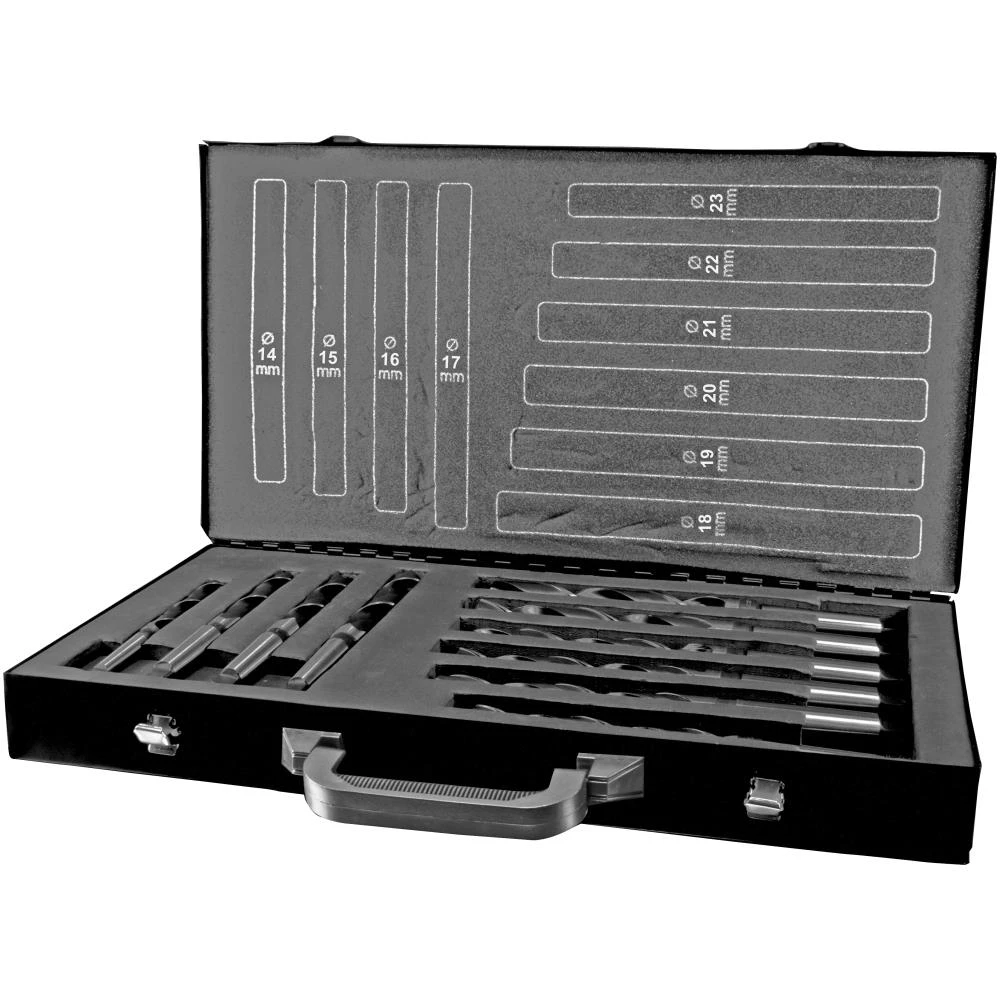 Borsæt konus Terrax DIN345 10 dele Borsæt konus Terrax DIN345 10 dele