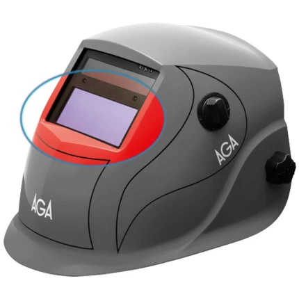 Beskyttelsesglas udv. t/hjelm OHE410, 10stk