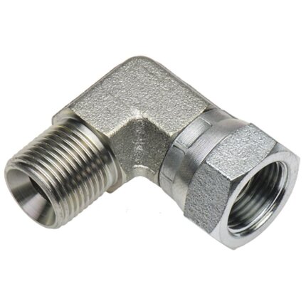 Hydraulisk vinkel 90° m/oml BMFK9 BS tommer