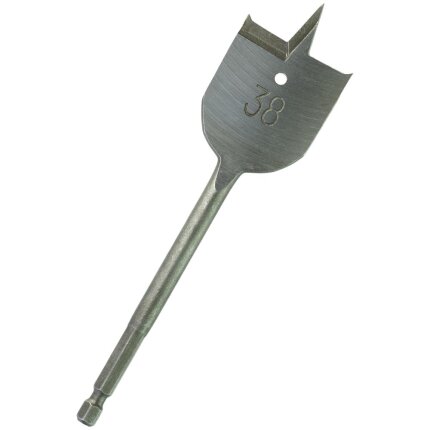 Fladbor 1/4″ 6kt skaft 38×152mm