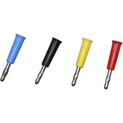 Bananstik 1060 sort 4 mm