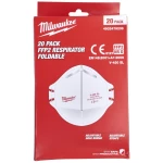 Støvmaske foldbar FFP2 NR D, 20stk