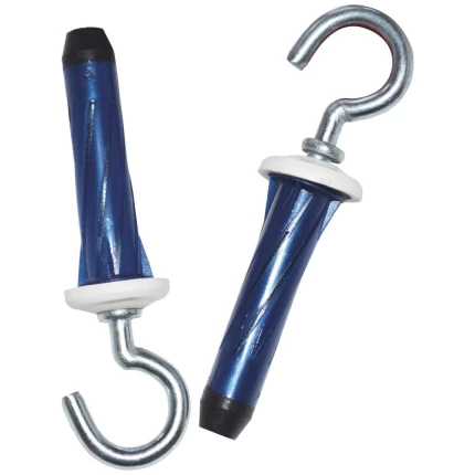 Expandet Rosett blå m/krog, SB 2stk