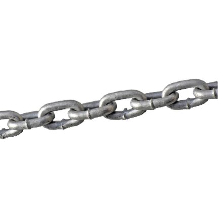 Kortleddet kæde DIN766 varmgalv. 20mm