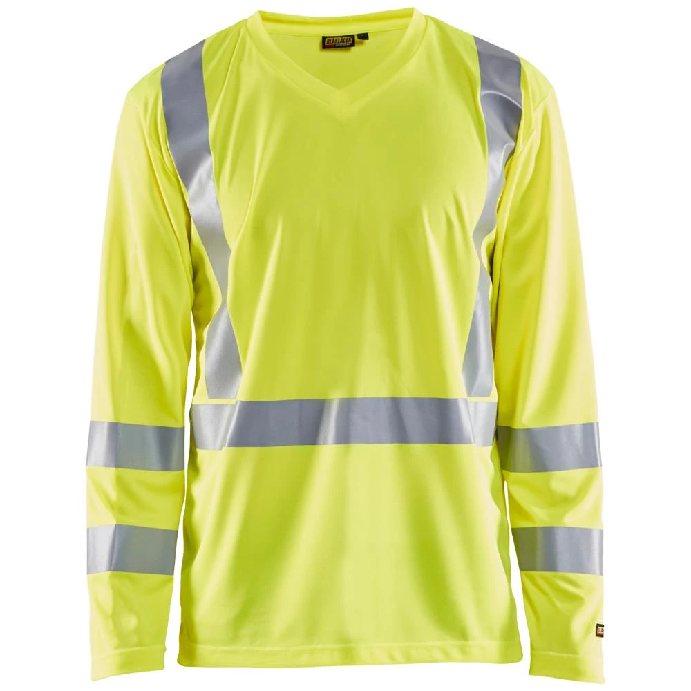 Hi-vis T-shirt 3383 lange ærmer UV-besk. Hi-vis T-shirt 3383 lange ærmer UV-besk.