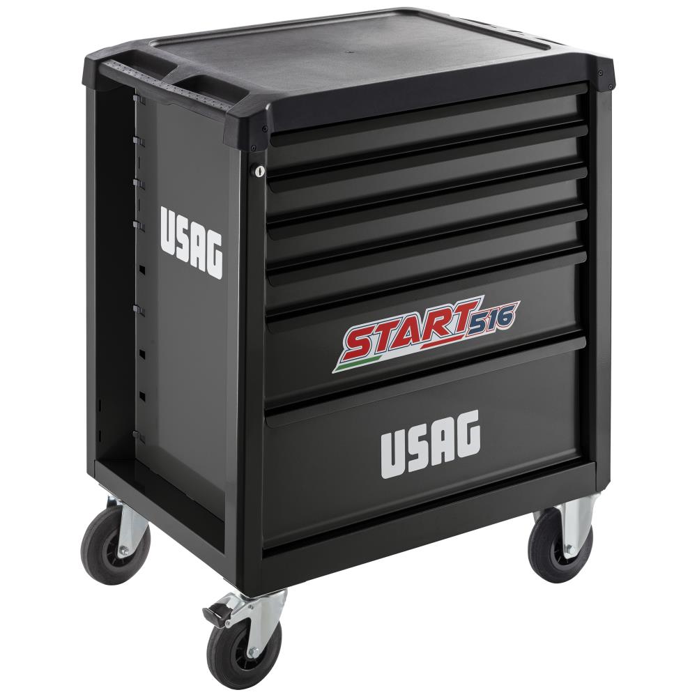 USAG værktøjsvogn m/6 skuffer, 296 dele USAG værktøjsvogn m/6 skuffer, 296 dele