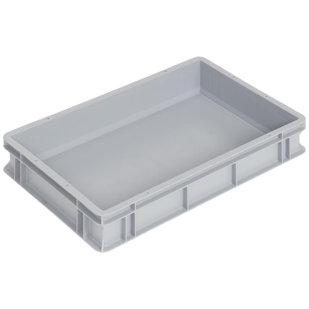 WEZ LogiLine eurokasse fb grå 600×400×100mm 19ltr WEZ LogiLine eurokasse fb grå 600×400×100mm 19ltr