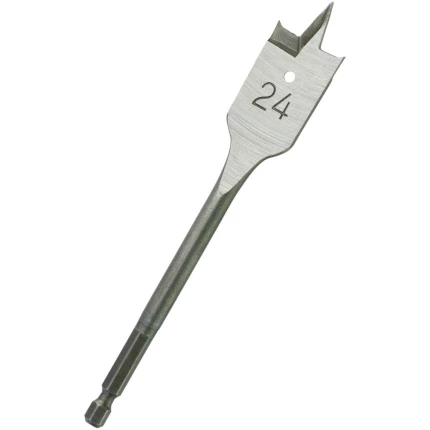 Fladbor 1/4″ 6kt skaft 24×152mm