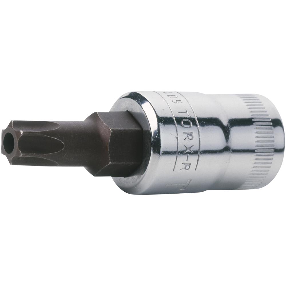 Torxtop m/hul 1/4″ firk. Torxtop m/hul 1/4″ firk.