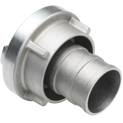 Storz kobling slangestuds m/lang hals smedet alu