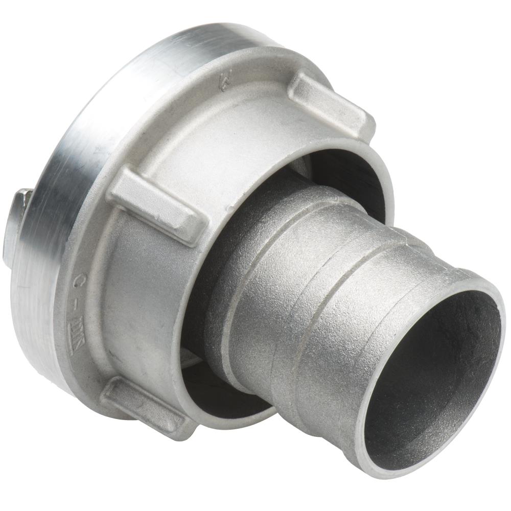 Storz kobling slangestuds m/lang hals smedet alu Storz kobling slangestuds m/lang hals smedet alu