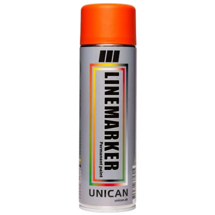 Unican linemarker spray orange 500ml