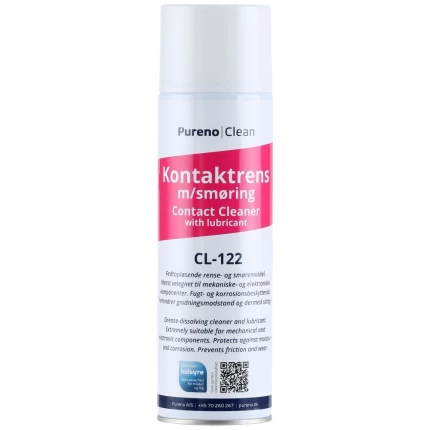 Pureno CL-122 kontaktrens m/smøring spray 500ml
