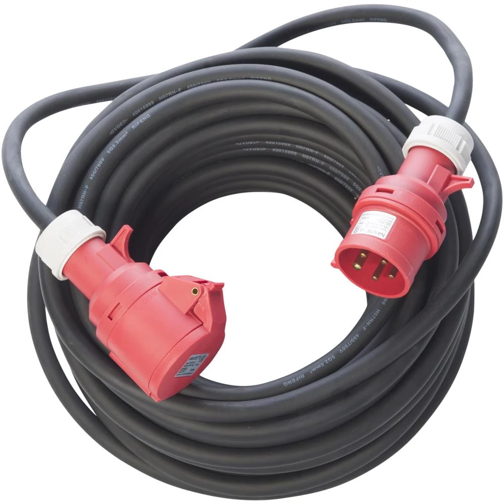 CEE forlængerkabel 5G2,5 m/fasevender IP44 CEE forlængerkabel 5G2,5 m/fasevender IP44